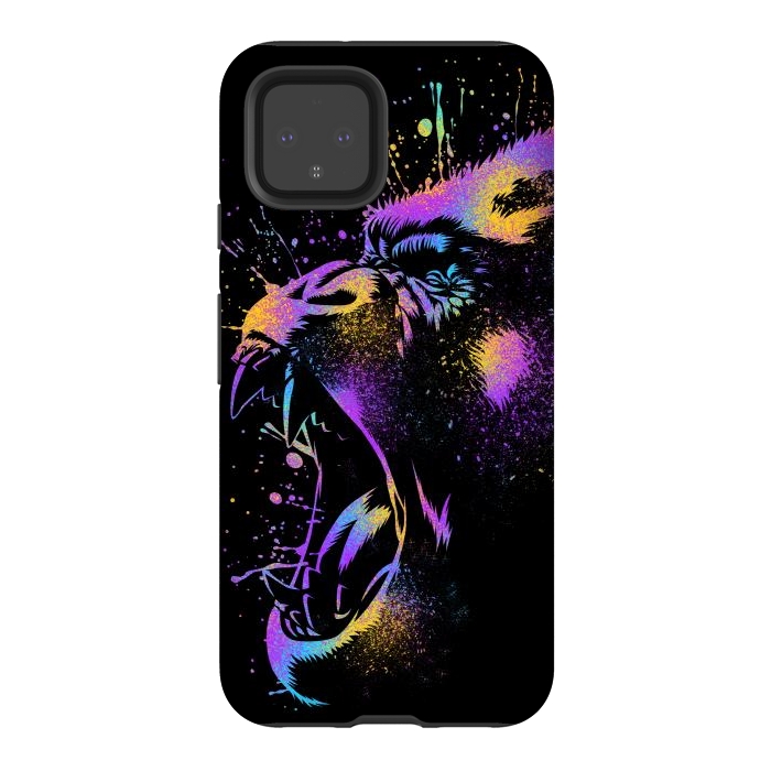 Pixel 4 StrongFit Gorilla colorful by Alberto