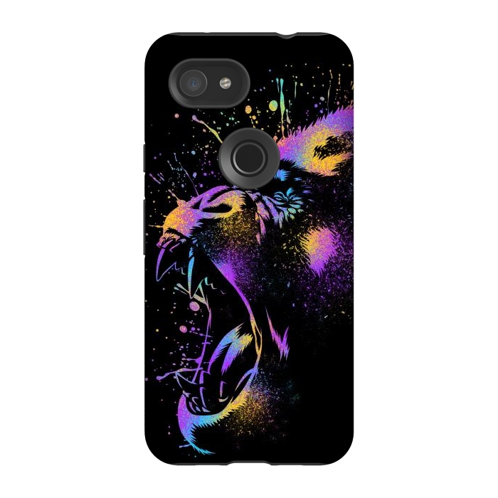 Pixel 3A StrongFit Gorilla colorful by Alberto