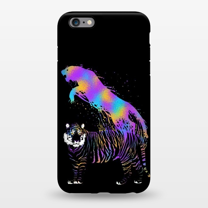 iPhone 6/6s plus StrongFit Tiger ink colorful by Alberto