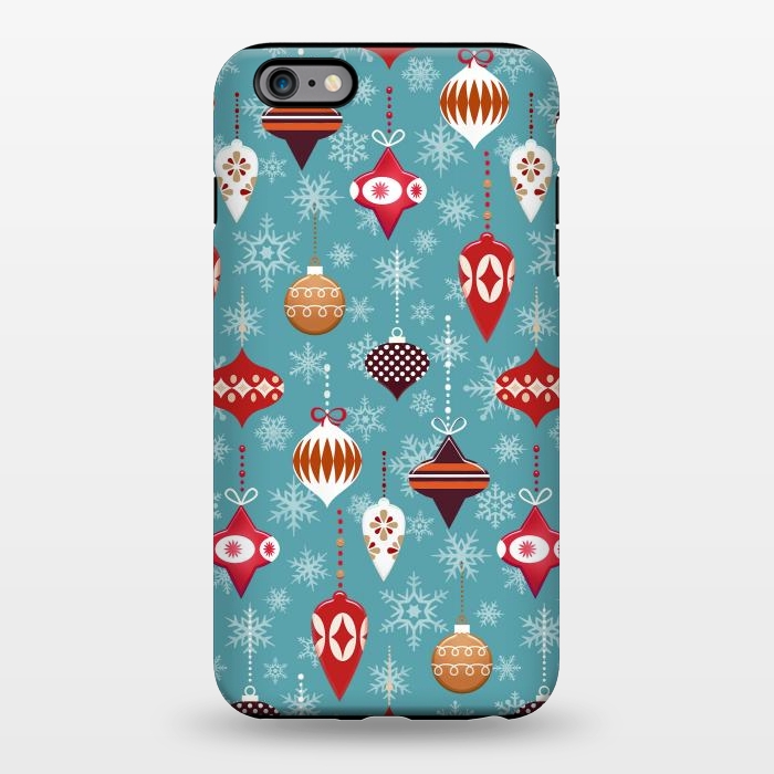 iPhone 6/6s plus StrongFit Colorful decorated Christmas ornaments by Oana 