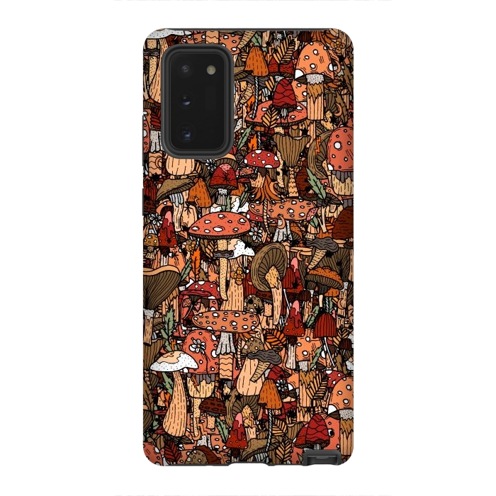 Galaxy Note 20 StrongFit Autumnal Mushrooms by Steve Wade (Swade)