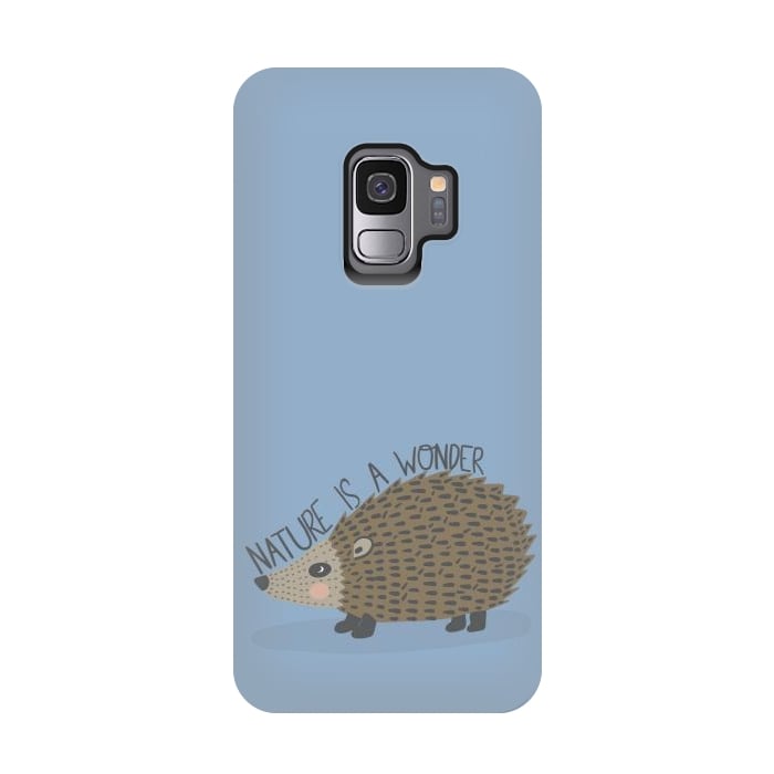 Galaxy S9 StrongFit Nature is a Wonder Hedgehog  by Edith May