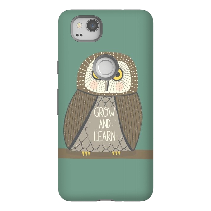 Pixel 2 StrongFit Grow and Learn Owl  by Edith May
