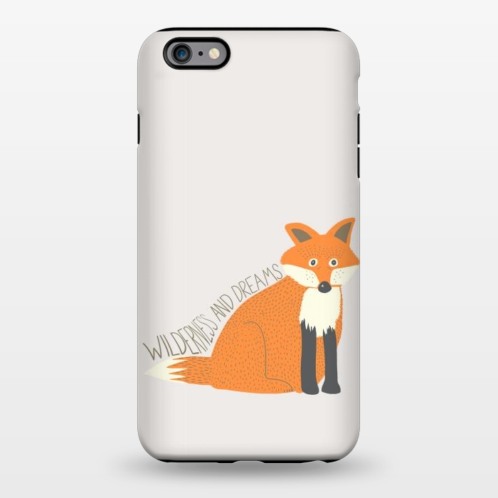 iPhone 6/6s plus StrongFit Wilderness and Dreams Fox by Edith May