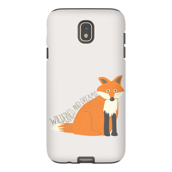Galaxy J7 StrongFit Wilderness and Dreams Fox by Edith May