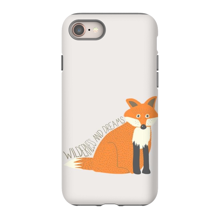 iPhone SE StrongFit Wilderness and Dreams Fox by Edith May