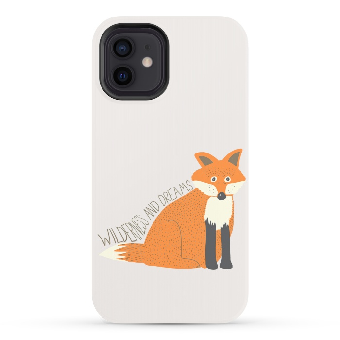 iPhone 12 StrongFit Wilderness and Dreams Fox by Edith May