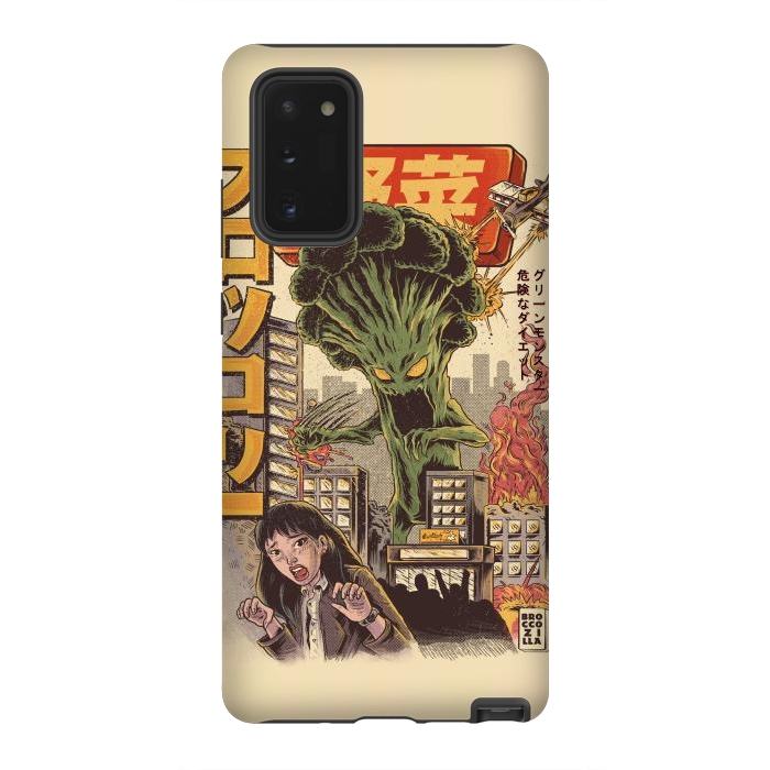 Galaxy Note 20 StrongFit THE BROCCOZILLA by Ilustrata