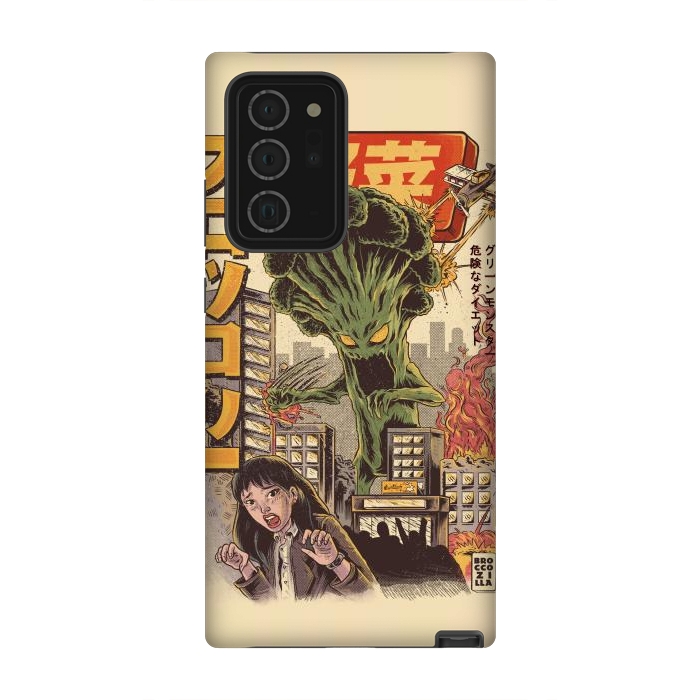 Galaxy Note 20 Ultra StrongFit THE BROCCOZILLA by Ilustrata
