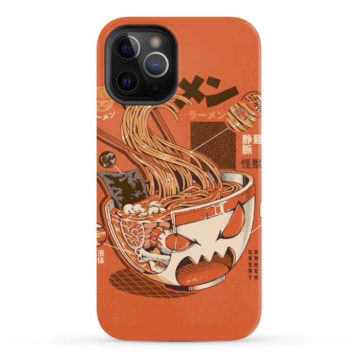 iPhone 12 Pro Max StrongFit X-ray Great Ramen! by Ilustrata