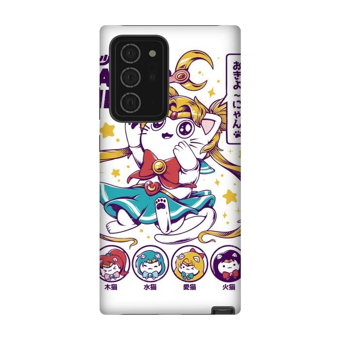 Galaxy Note 20 Ultra StrongFit Sailor Meow II by Ilustrata