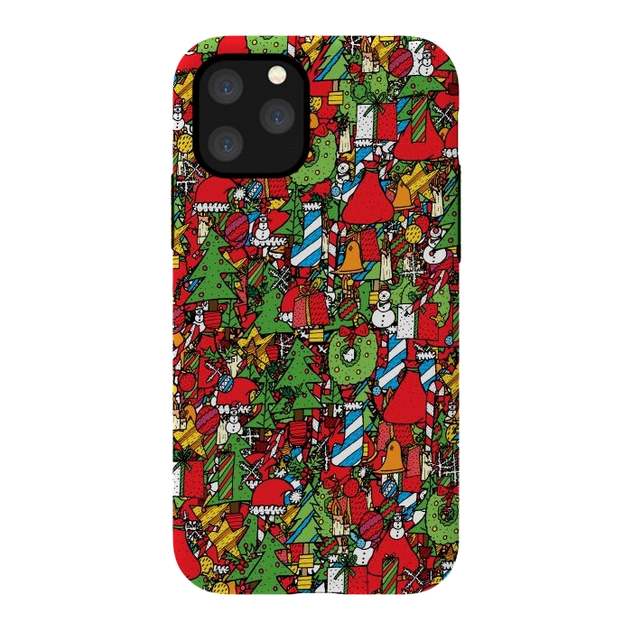 iPhone 11 Pro StrongFit The festive pattern by Steve Wade (Swade)