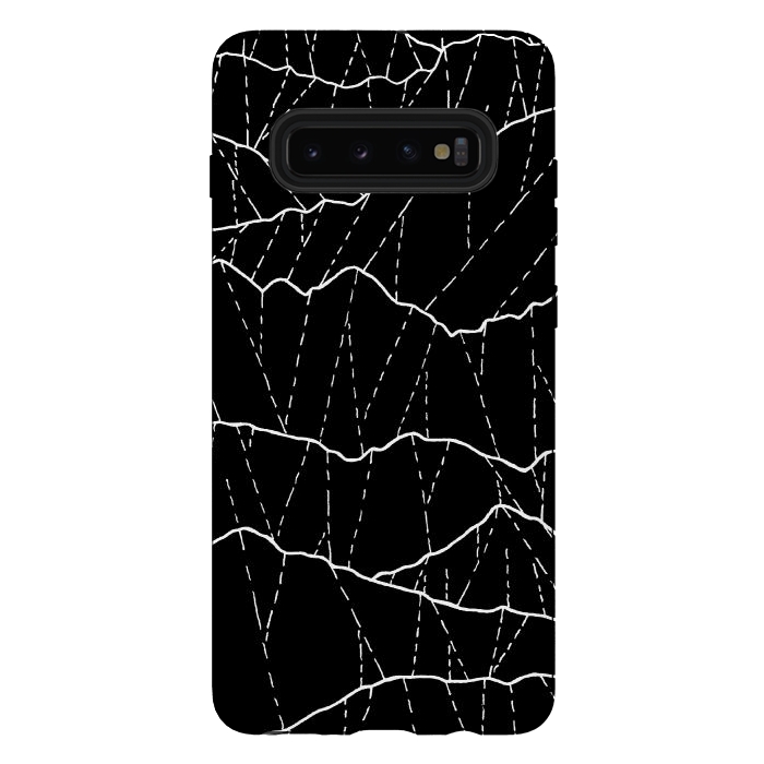 Galaxy S10 plus StrongFit The white lined mountains by Steve Wade (Swade)