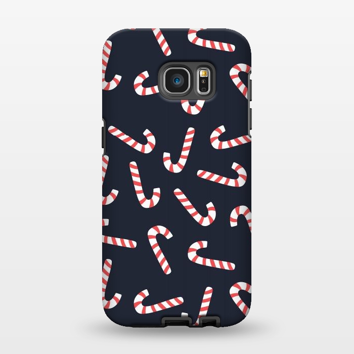 Galaxy S7 EDGE StrongFit Candy Cane 02 by Jelena Obradovic