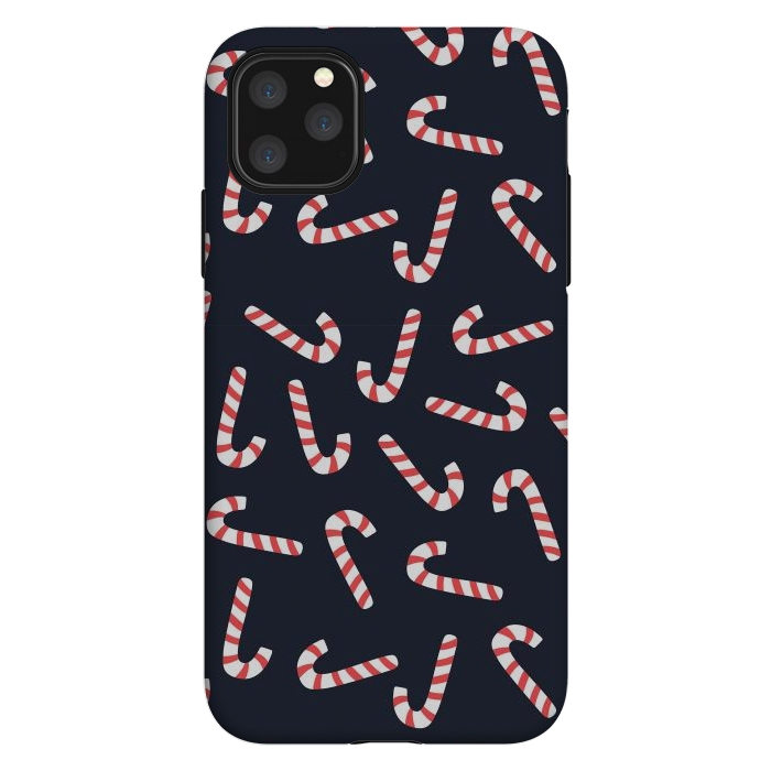iPhone 11 Pro Max StrongFit Candy Cane 02 by Jelena Obradovic