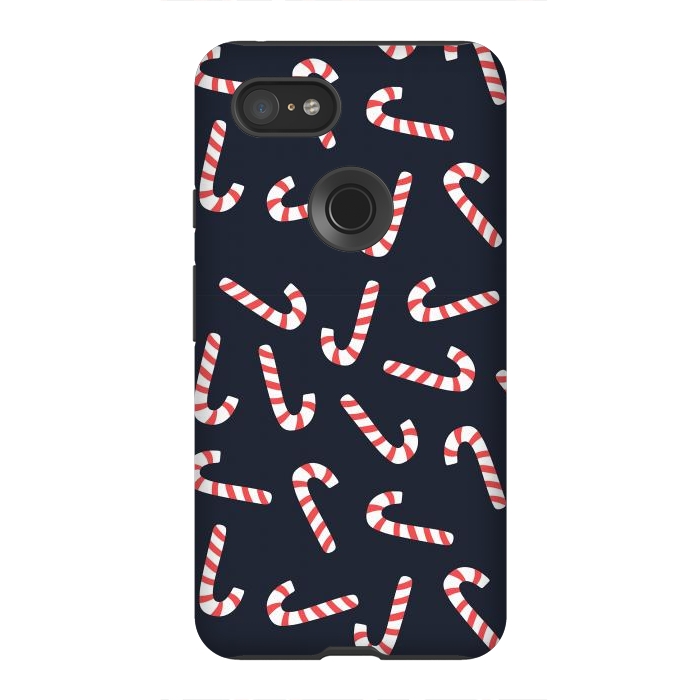 Pixel 3XL StrongFit Candy Cane 02 by Jelena Obradovic