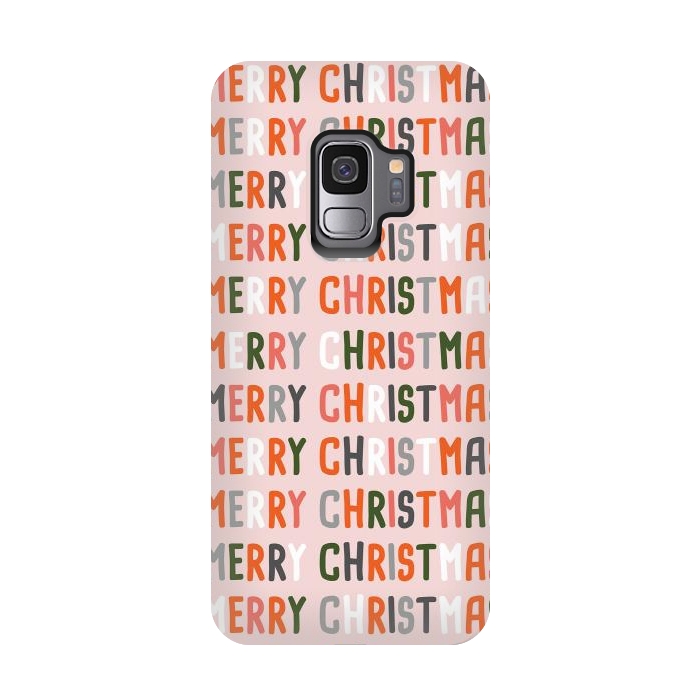 Galaxy S9 StrongFit Merry Christmas 01 by Jelena Obradovic