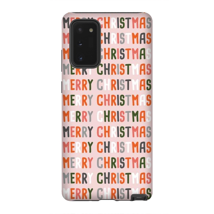 Galaxy Note 20 StrongFit Merry Christmas 01 by Jelena Obradovic
