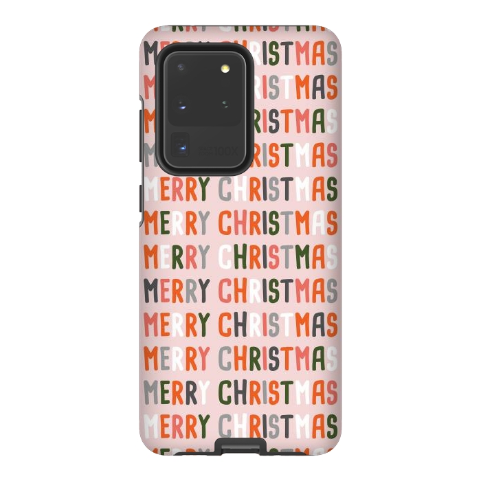 Galaxy S20 Ultra StrongFit Merry Christmas 01 by Jelena Obradovic