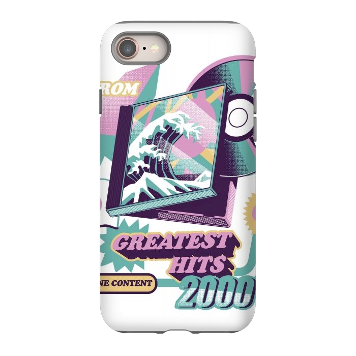 iPhone 8 StrongFit Japanese Greatest Hits by Ilustrata
