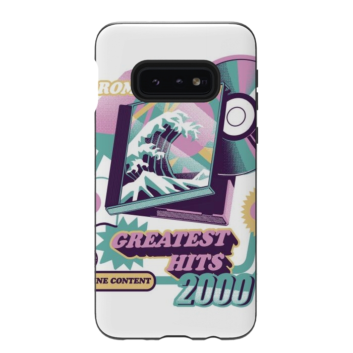 Galaxy S10e StrongFit Japanese Greatest Hits by Ilustrata