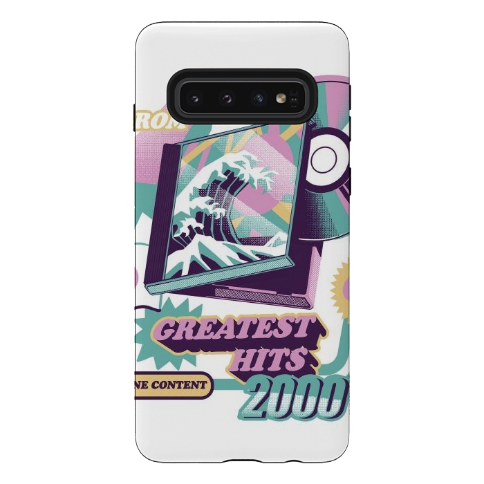 Galaxy S10 StrongFit Japanese Greatest Hits by Ilustrata