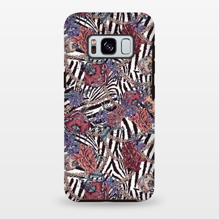 Galaxy S8 plus StrongFit pretty animal print by MALLIKA