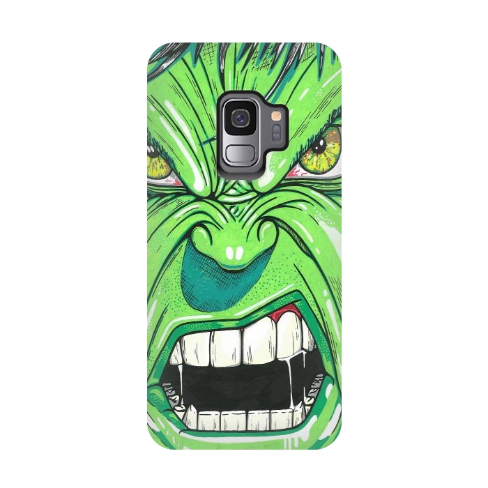 Galaxy S9 StrongFit hulk by Varo Lojo