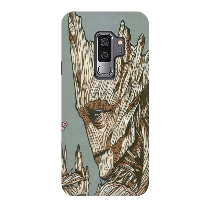 Galaxy S9 plus StrongFit Groot by Varo Lojo