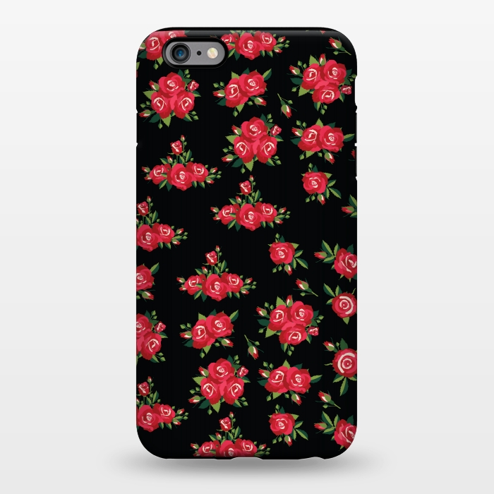 iPhone 6/6s plus StrongFit red pretty roses by MALLIKA