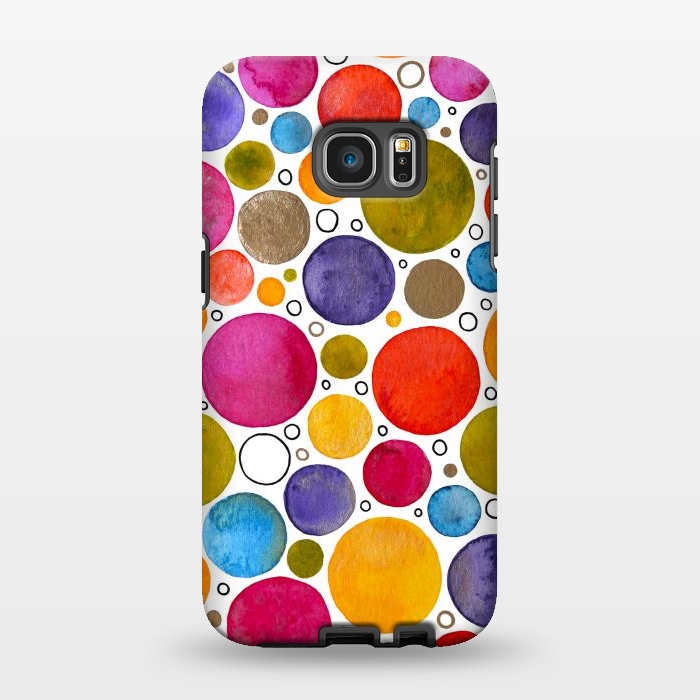 Galaxy S7 EDGE StrongFit That's It, I'm Going Dotty by Paula Ohreen