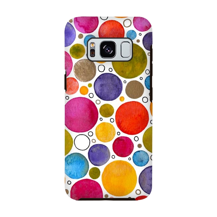 Galaxy S8 StrongFit That's It, I'm Going Dotty by Paula Ohreen