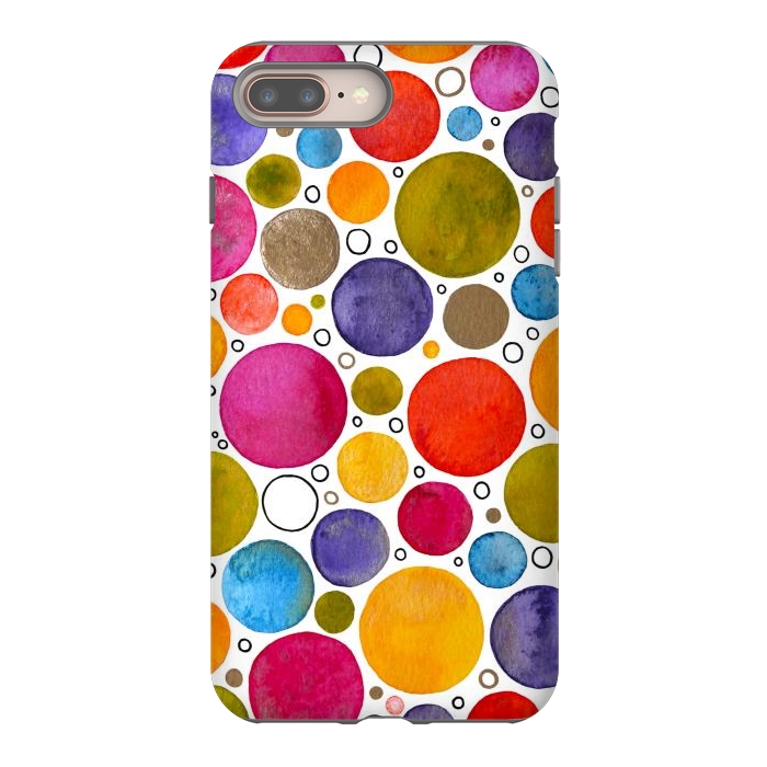 iPhone 8 plus StrongFit That's It, I'm Going Dotty by Paula Ohreen
