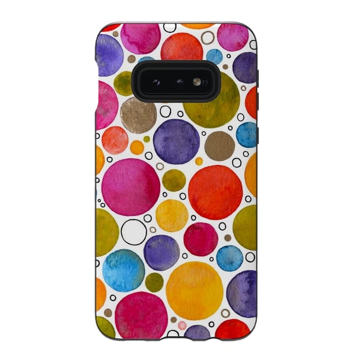 Galaxy S10e StrongFit That's It, I'm Going Dotty by Paula Ohreen