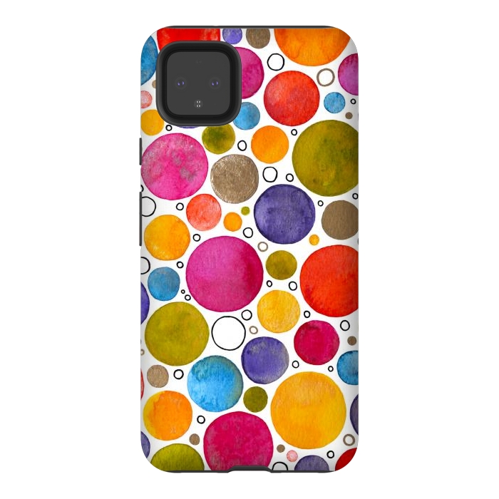 Pixel 4XL StrongFit That's It, I'm Going Dotty by Paula Ohreen