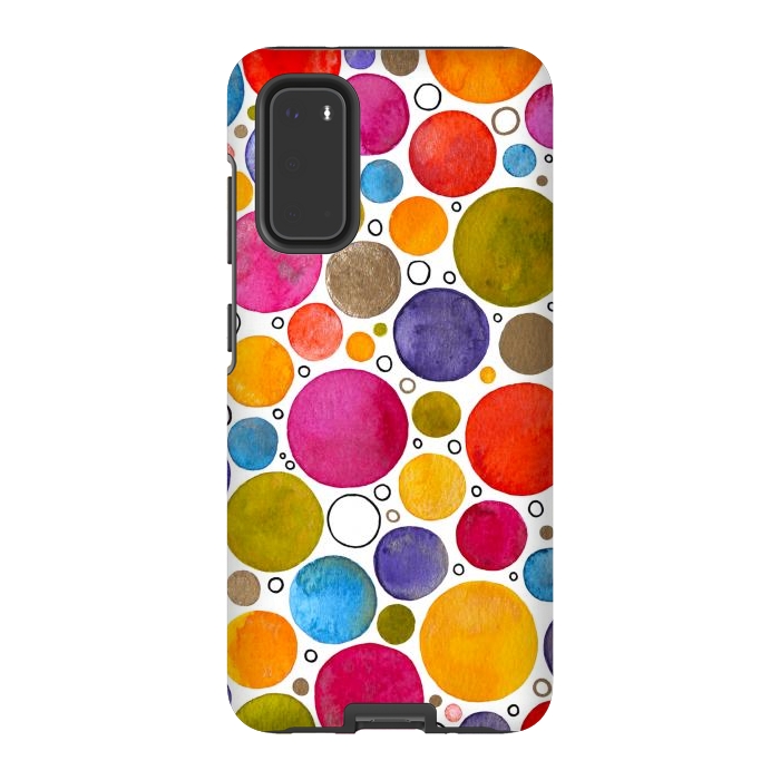 Galaxy S20 StrongFit That's It, I'm Going Dotty by Paula Ohreen