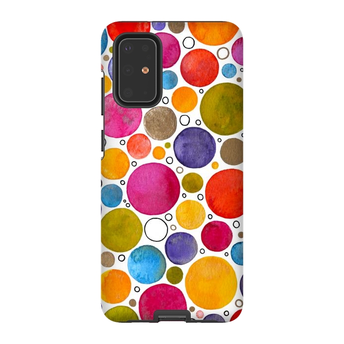 Galaxy S20 Plus StrongFit That's It, I'm Going Dotty by Paula Ohreen
