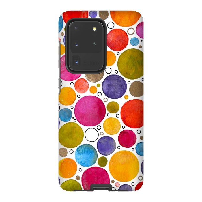 Galaxy S20 Ultra StrongFit That's It, I'm Going Dotty by Paula Ohreen