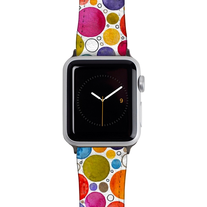 Watch 38mm / 40mm Strap PU leather That's It, I'm Going Dotty by Paula Ohreen