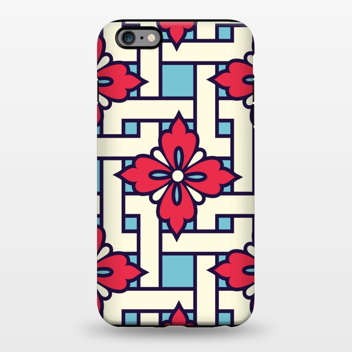 iPhone 6/6s plus StrongFit RED MAZE LOVE by MALLIKA