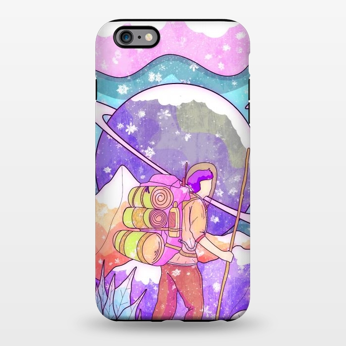 iPhone 6/6s plus StrongFit The winter space pilgrim by Steve Wade (Swade)