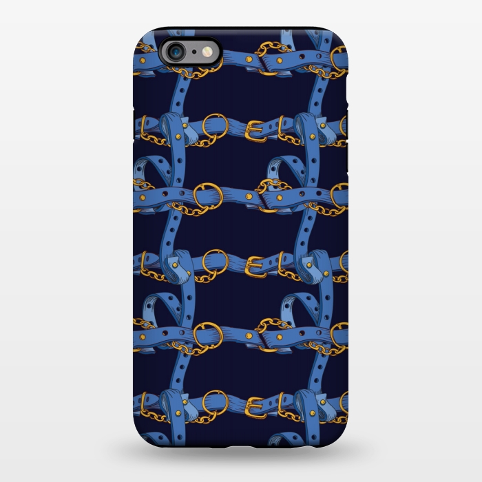 iPhone 6/6s plus StrongFit blue chain love by MALLIKA