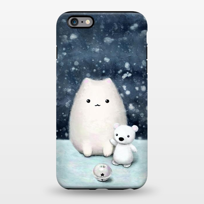 iPhone 6/6s plus StrongFit Winter cat by Laura Nagel