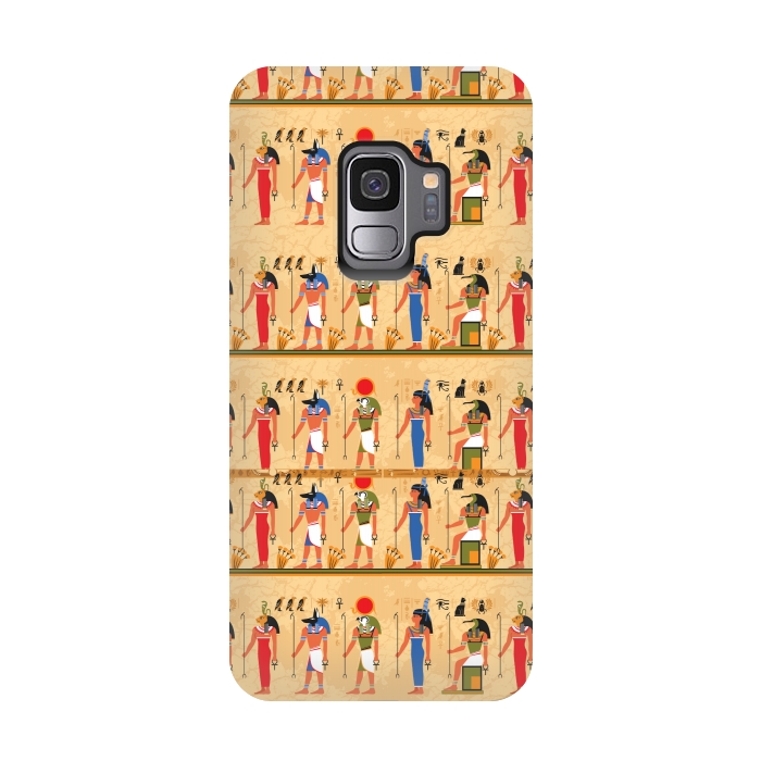Galaxy S9 StrongFit tribal african love by MALLIKA