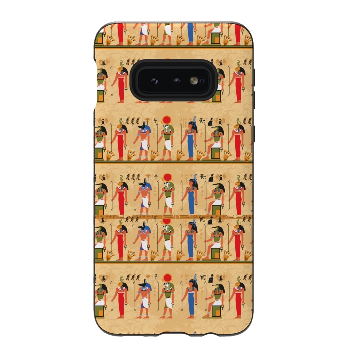Galaxy S10e StrongFit tribal african love by MALLIKA