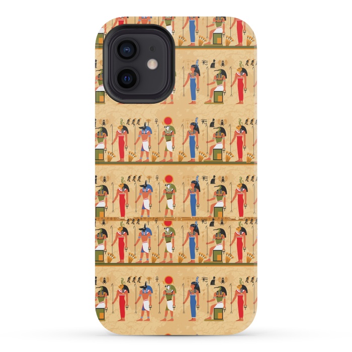 iPhone 12 mini StrongFit tribal african love by MALLIKA
