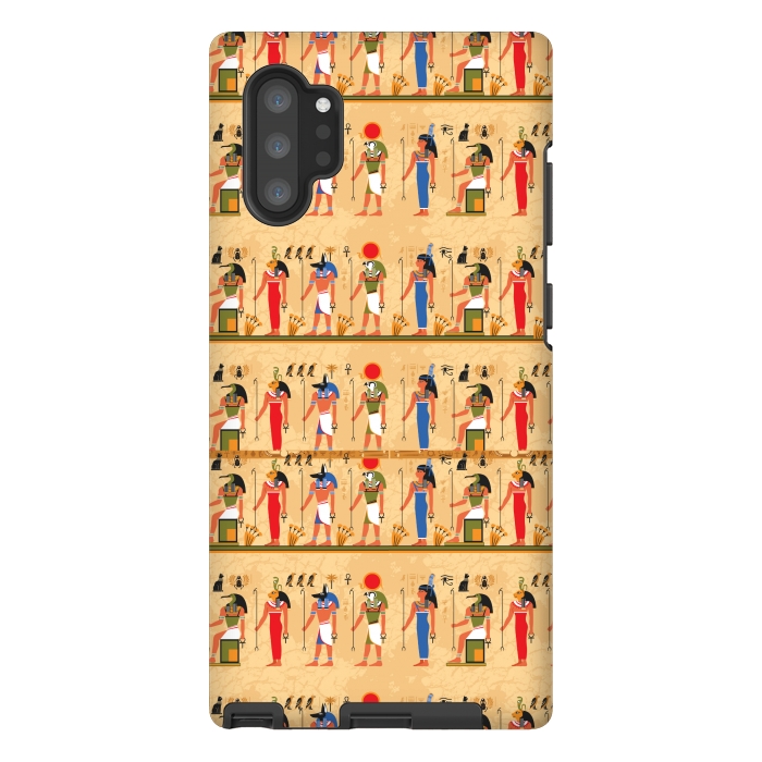 Galaxy Note 10 plus StrongFit tribal african love by MALLIKA