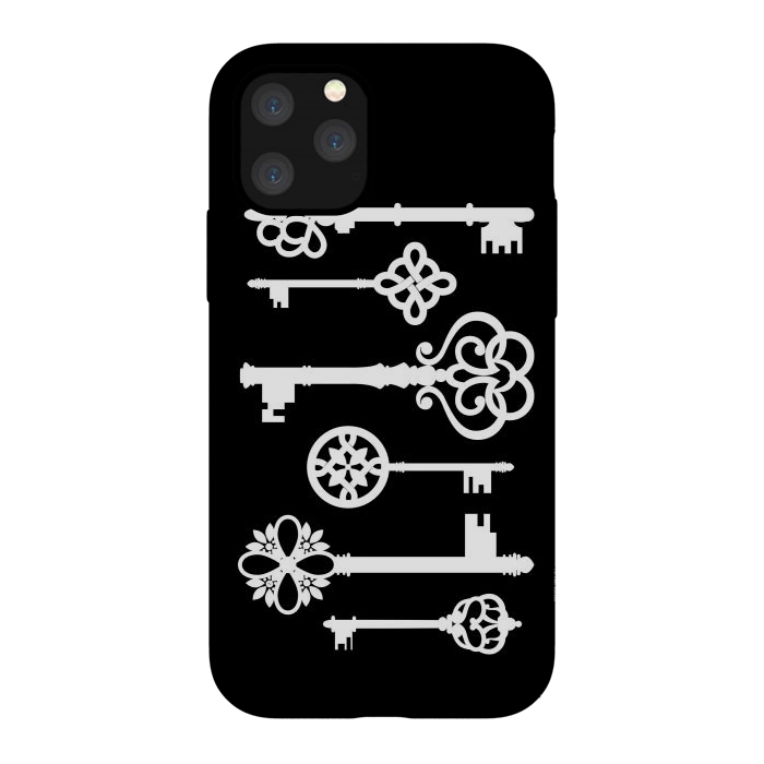 iPhone 11 Pro StrongFit Black Keys by Martina
