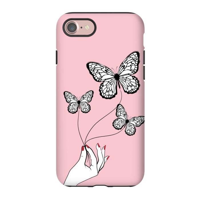 iPhone 7 StrongFit Butterfly Game by Martina