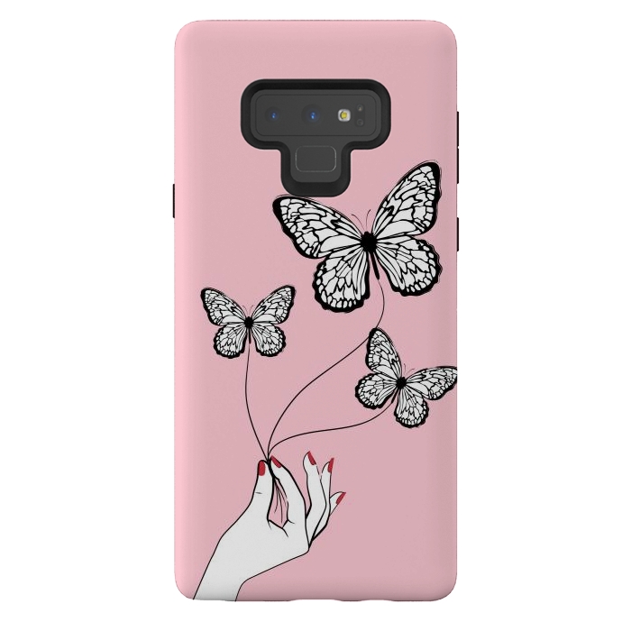 Galaxy Note 9 StrongFit Butterfly Game by Martina
